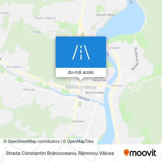 Hartă Strada Constantin Brâncoveanu