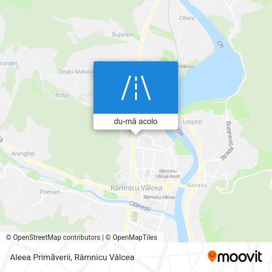 Hartă Aleea Primăverii