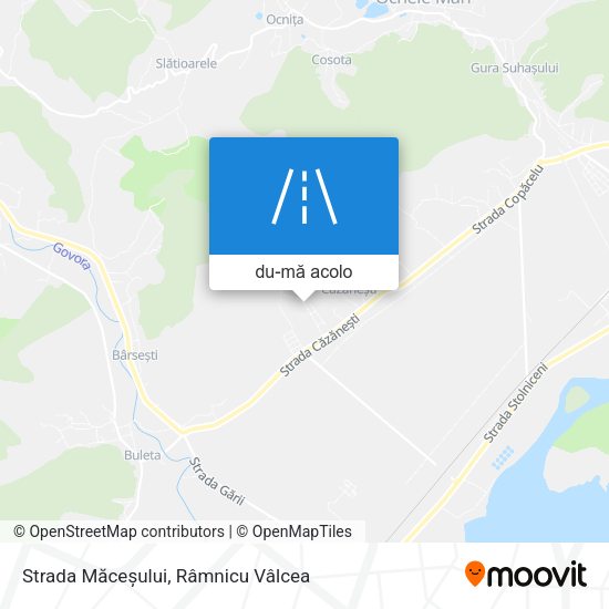 Hartă Strada Măceșului