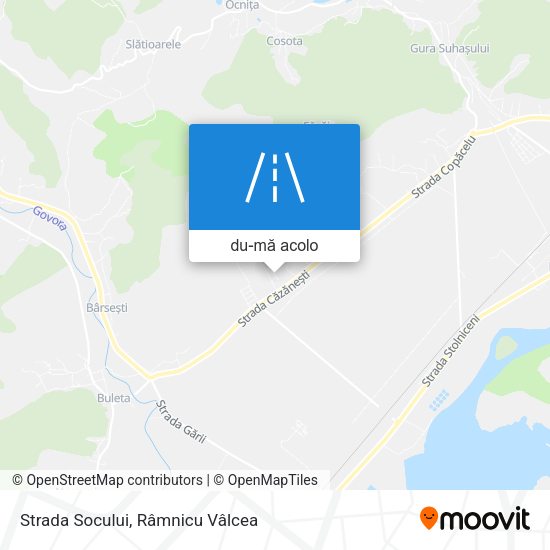 Hartă Strada Socului