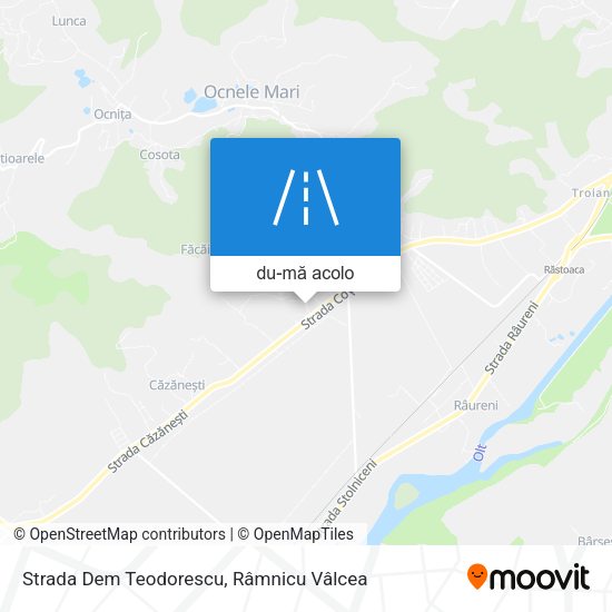 Hartă Strada Dem Teodorescu
