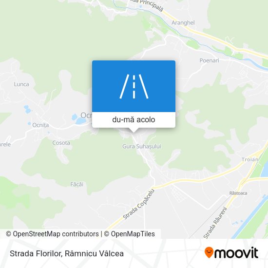 Hartă Strada Florilor