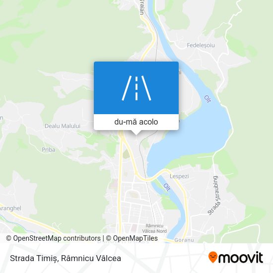 Hartă Strada Timiș