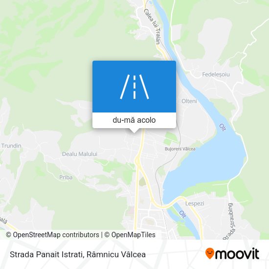 Hartă Strada Panait Istrati