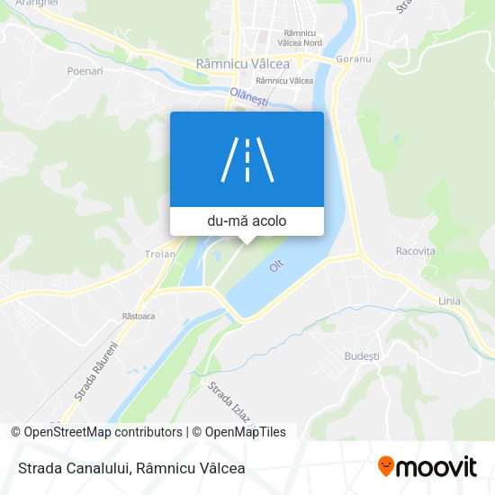 Hartă Strada Canalului