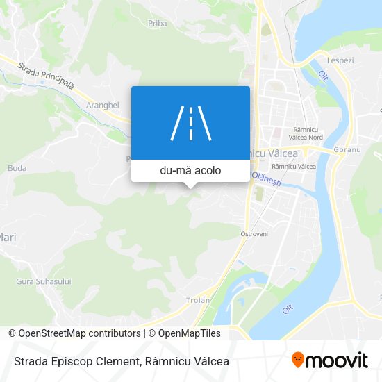 Hartă Strada Episcop Clement