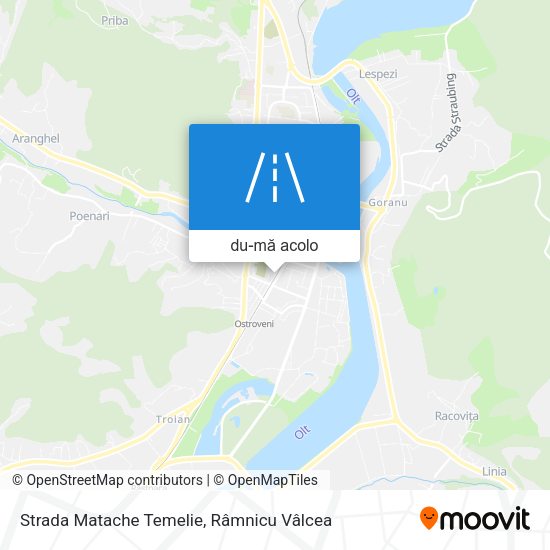 Hartă Strada Matache Temelie
