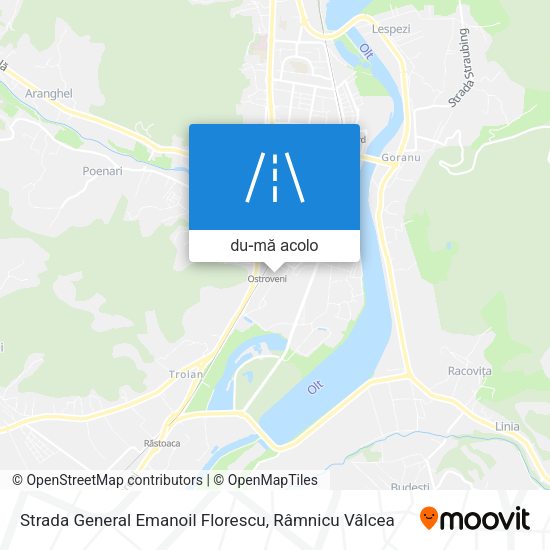 Hartă Strada General Emanoil Florescu