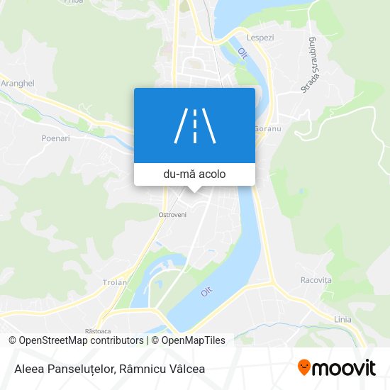 Hartă Aleea Panseluțelor