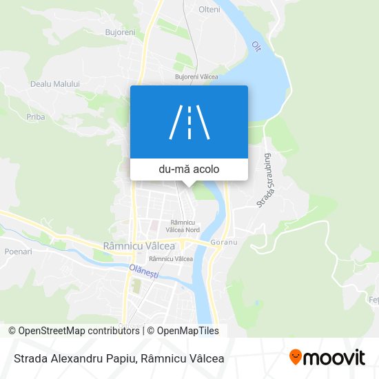 Hartă Strada Alexandru Papiu