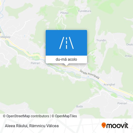 Hartă Aleea Râului