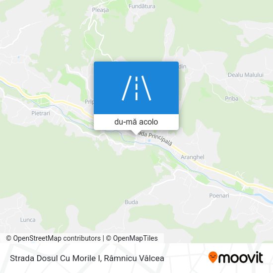 Hartă Strada Dosul Cu Morile I
