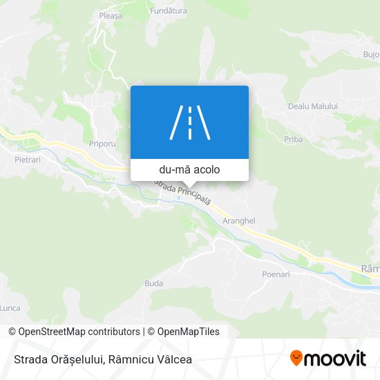 Hartă Strada Orășelului