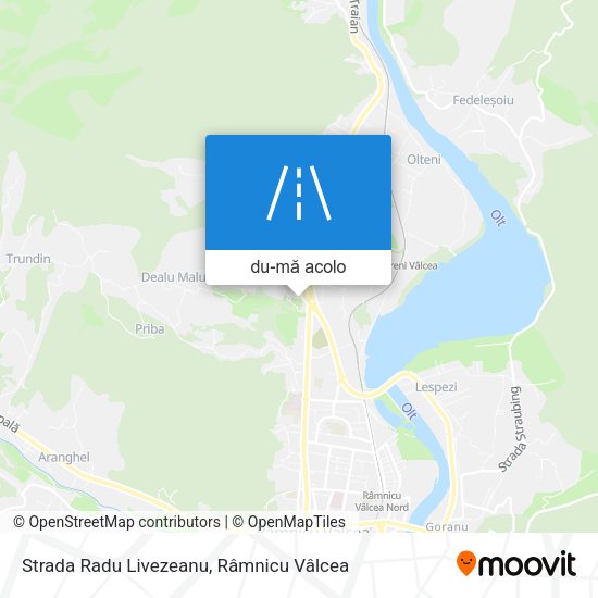 Hartă Strada Radu Livezeanu