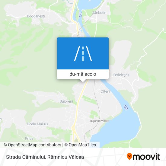 Hartă Strada Căminului