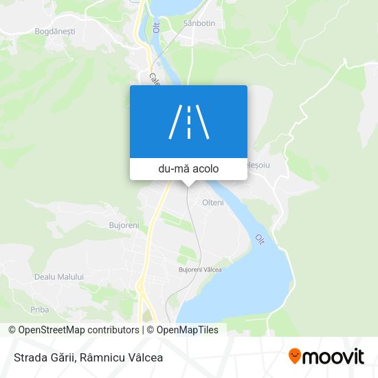 Hartă Strada Gării