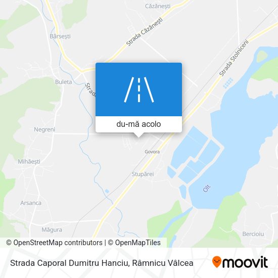 Hartă Strada Caporal Dumitru Hanciu