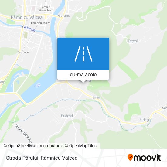 Hartă Strada Părului