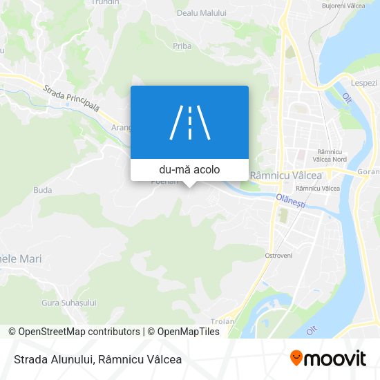 Hartă Strada Alunului