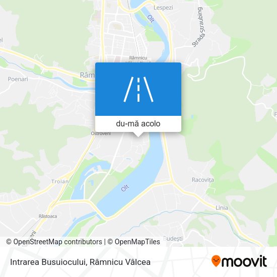 Hartă Intrarea Busuiocului