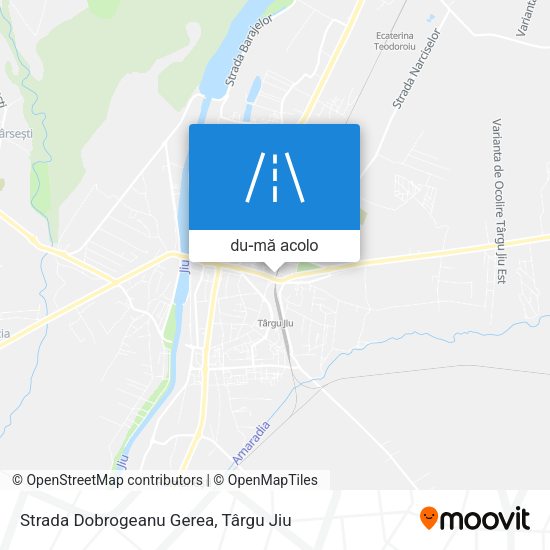 Hartă Strada Dobrogeanu Gerea