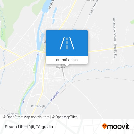 Hartă Strada Libertății
