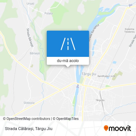 Hartă Strada Călărași