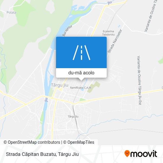 Hartă Strada Căpitan Buzatu