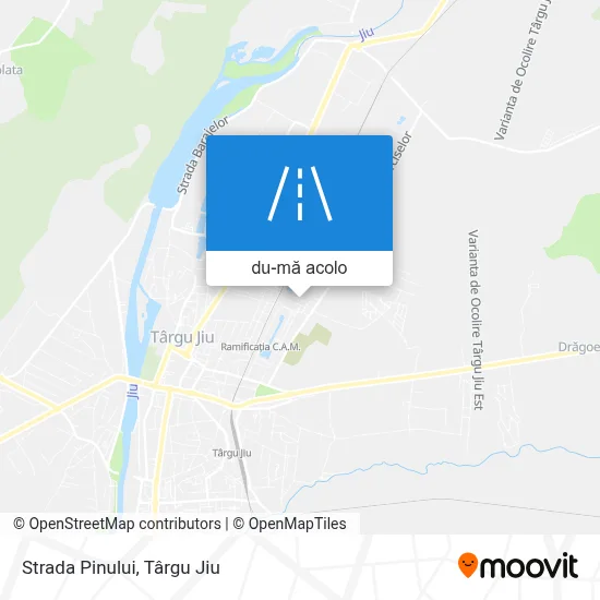 Hartă Strada Pinului