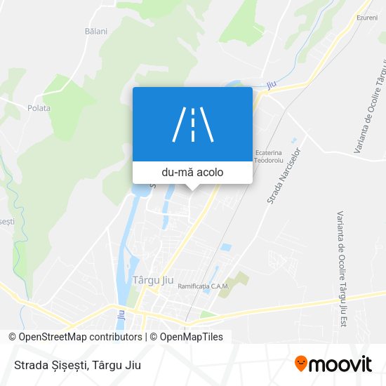 Hartă Strada Șișești