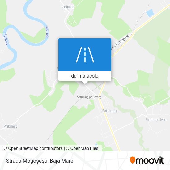 Hartă Strada Mogoșești