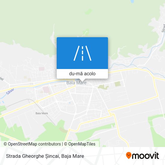 Hartă Strada Gheorghe Șincai