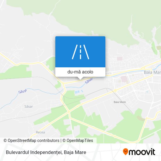Hartă Bulevardul Independenței