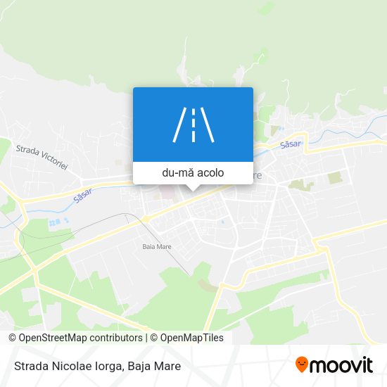 Hartă Strada Nicolae Iorga
