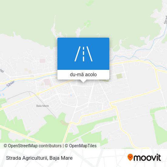 Hartă Strada Agriculturii