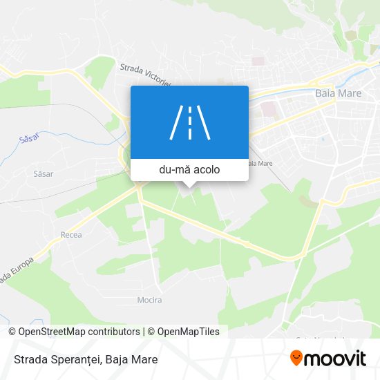 Hartă Strada Speranței