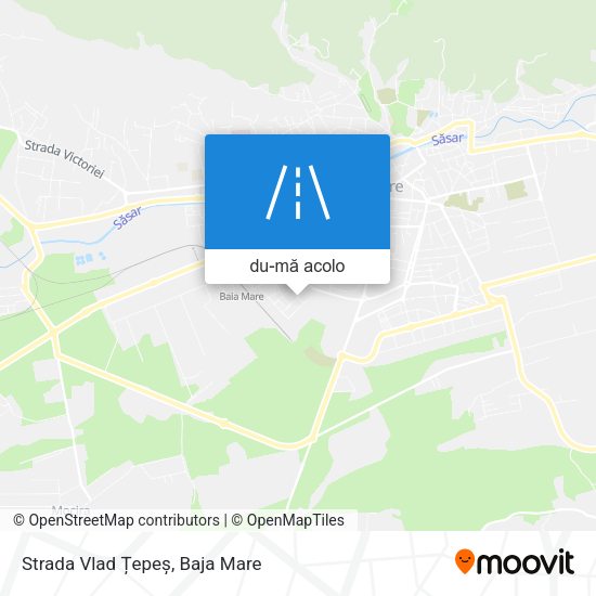 Hartă Strada Vlad Țepeș