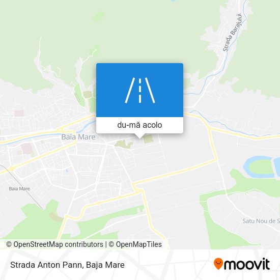 Hartă Strada Anton Pann