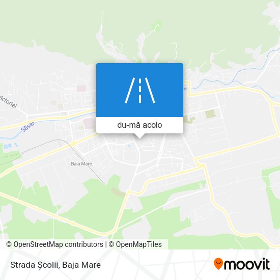 Hartă Strada Școlii