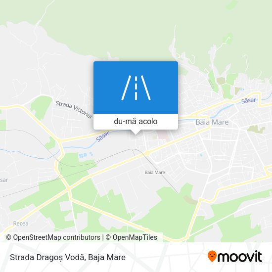 Hartă Strada Dragoș Vodă