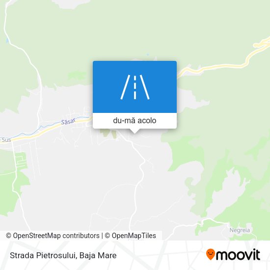 Hartă Strada Pietrosului