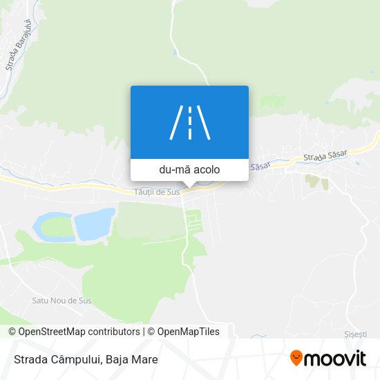 Hartă Strada Câmpului
