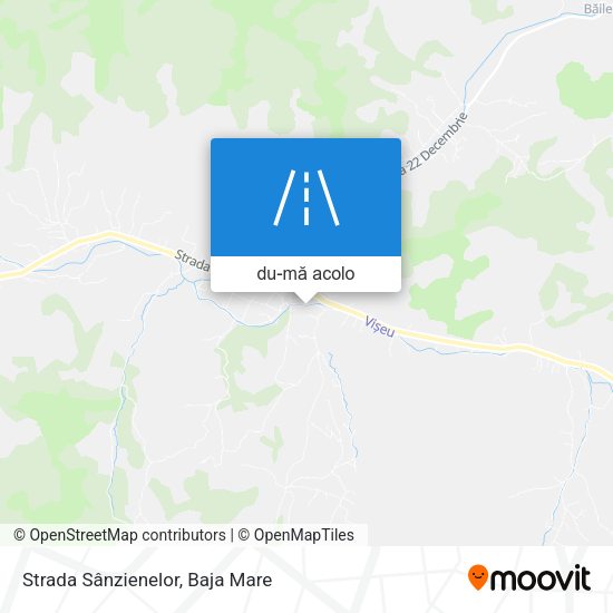 Hartă Strada Sânzienelor