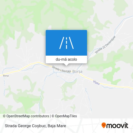 Hartă Strada George Coșbuc