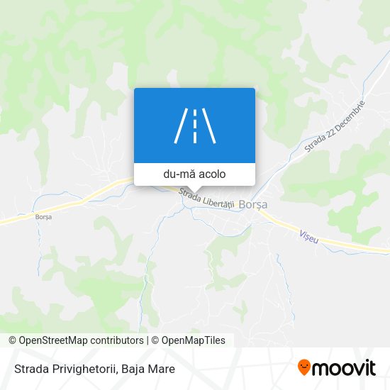 Hartă Strada Privighetorii