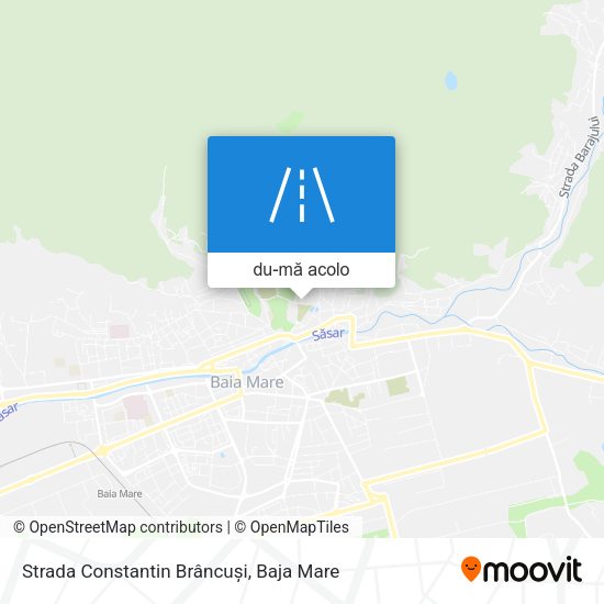 Hartă Strada Constantin Brâncuși