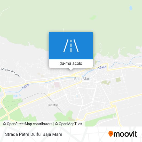 Hartă Strada Petre Dulfu
