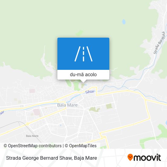 Hartă Strada George Bernard Shaw