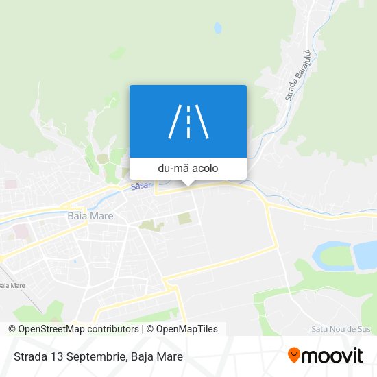Hartă Strada 13 Septembrie
