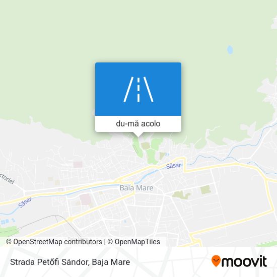 Hartă Strada Petőfi Sándor